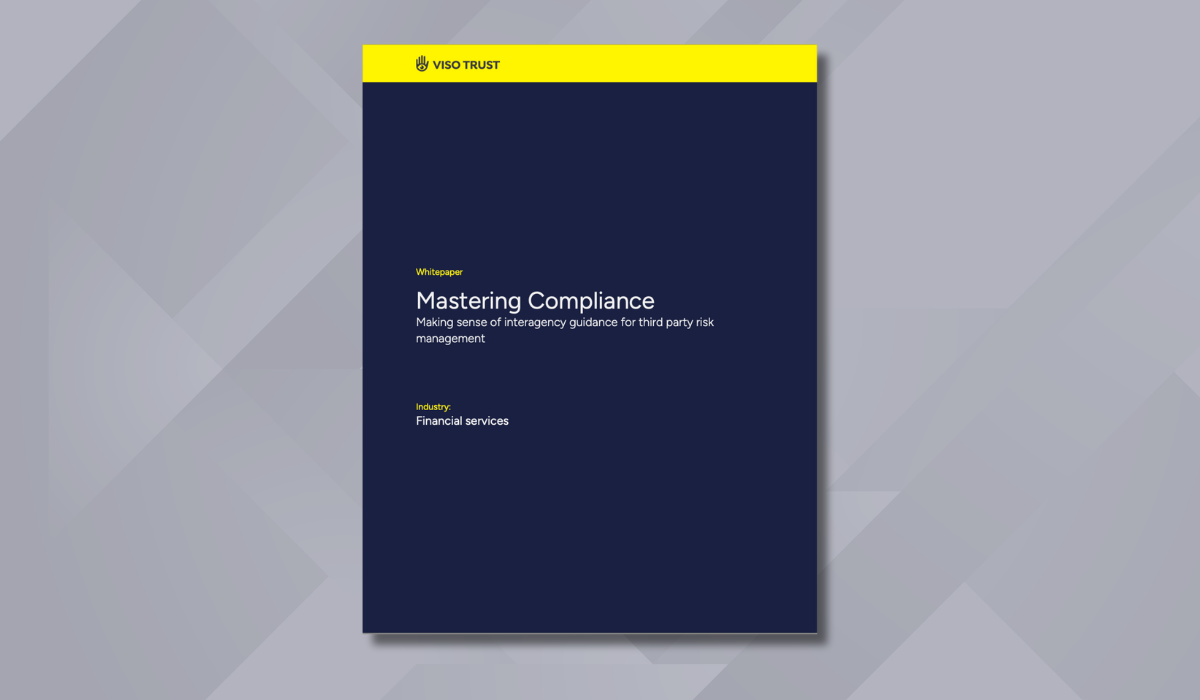 Mastering Compliance: Making Sense of Interagency Guidance for Third Party Risk Management